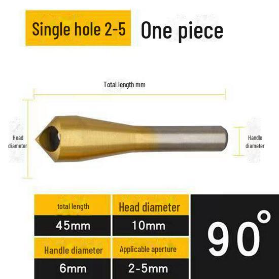 

4 шт. титановый электродрель-развертка для снятия заусенцев