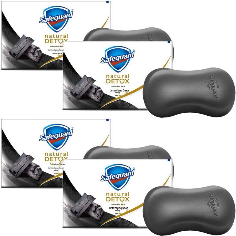 

Safeguard Bamboo Charcoal Purifying Soap 4-Pack
