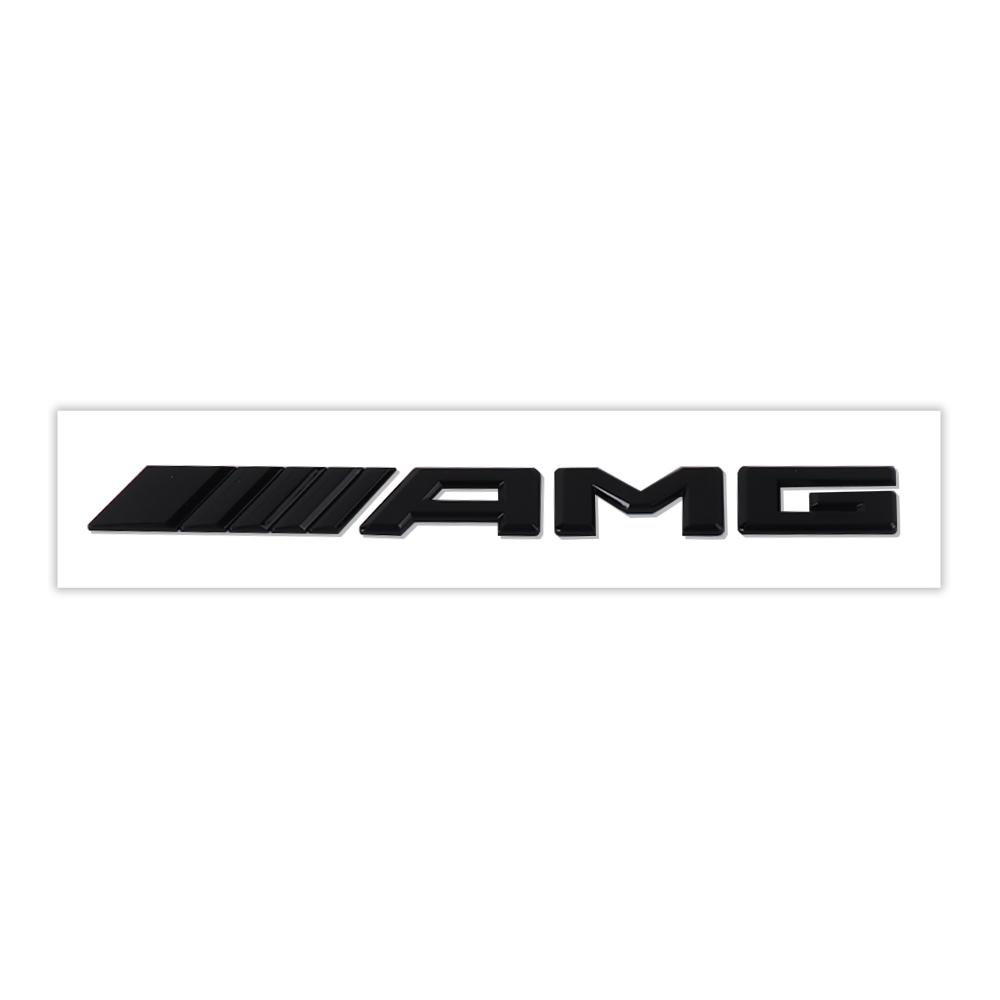 Pegatina Auto 3D AMG Para Mercedes Benz W201 W203 W204 W213 W177 W212 W205 W124 W211 CLA GT SLK GLA W176 Pegatina de Insignia de Letras Trasera