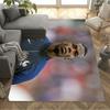 Pogba's Jersey Floor Rug Office Rug Suitable for Playrooms Balcony Dormitory Dining Room Antislip Carpet Decorate Offices