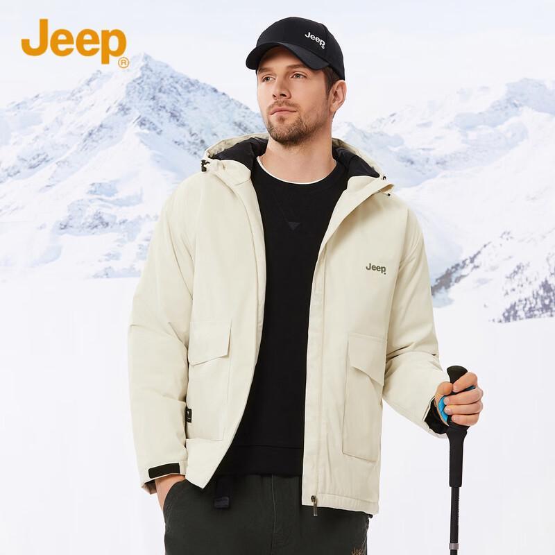 

Jeep Мужская утепленная куртка-спецодежда с капюшоном M