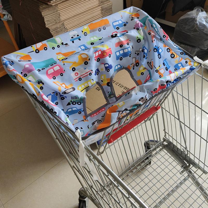 Children Supermarket Grocery Shopping Cart Cover Baby Seat Pad Anti-Dirty Waterproof Covers Kids Portable Traveling Seat Cushion