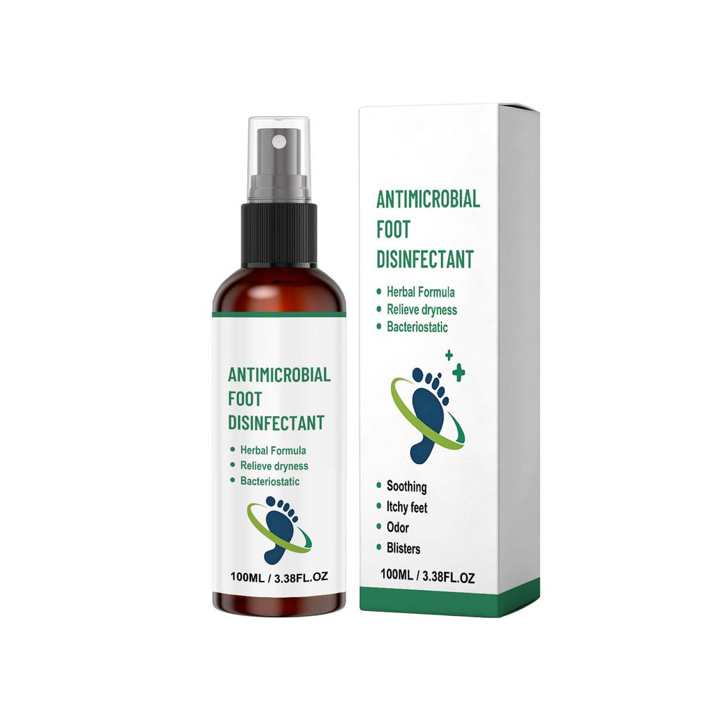 Herbal Foot Freshness Spray Cooling Comfort Skin Care Deodorant 100ml