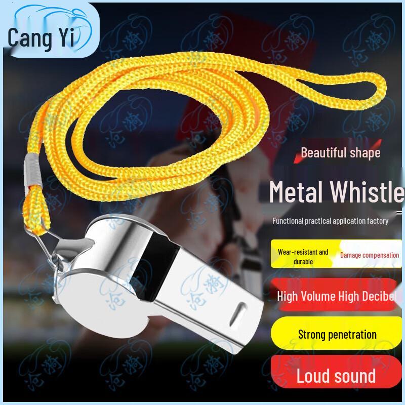 Professional Stainless Steel Sports & Survival Whistle