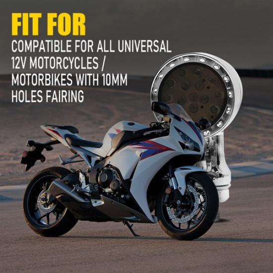 For Yamaha V Star 650 950 Chrome Motorcycle LED Blinker Brake Turn Signals Light