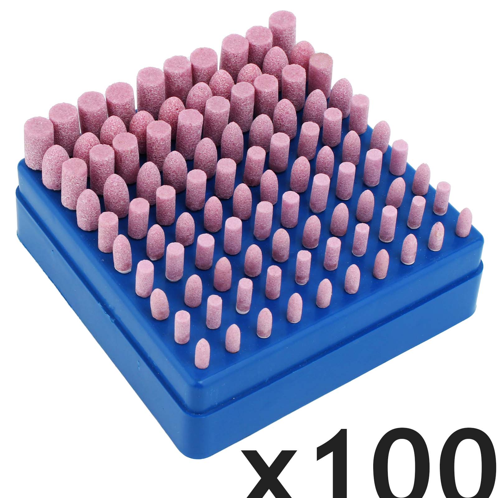 

100 шт./компл. 1/8 хвостовик абразивный камень шлифовальный круг головка вращающийся набор инструментов 100pcs