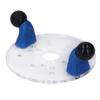 Universal Router Base Plate for Table Trim Portable Clear PVC with Predrilled Holes Shank Round