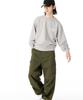 NEW ERA Sweatshirt Crew Neck Box Logo Embroidery XXL Medium Silver