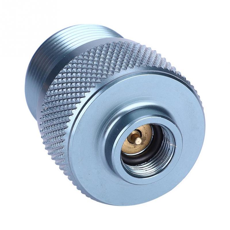 Buy Camping Gas Canister Adapter Convertor Valve Flat Canister To 1L