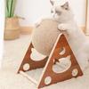 2025 Trend Cats Interactive Climbing Sisal Rope Grinding Ball Board Cat Scratching Ball Paws Scratcher