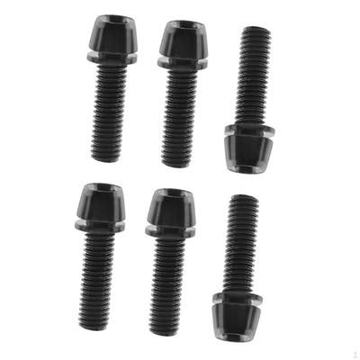 6-Pack Bicycle Stem Fasteners for Brake System Replacement