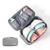 Travel Underwear Organizer Bag With Polyester Material For Packing And Storage