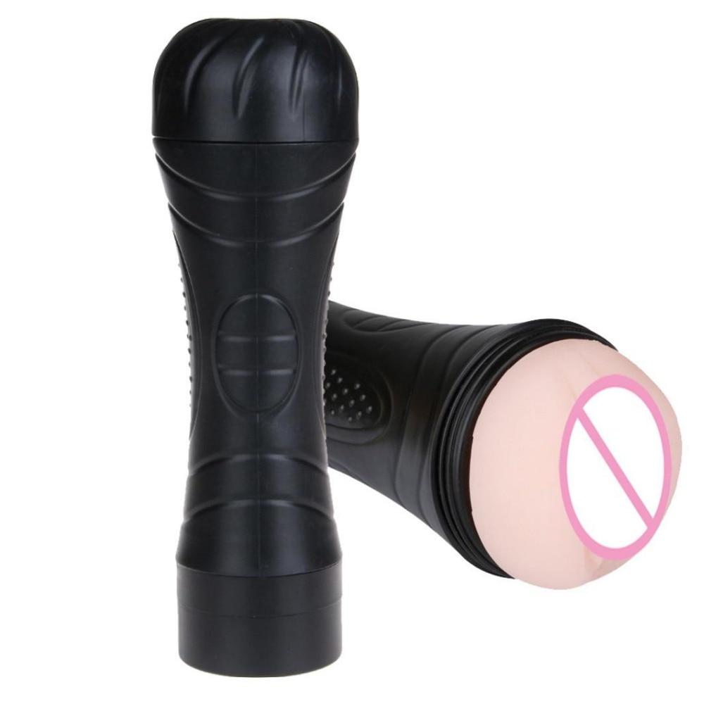 Male Masturbation Realistic Pussy Soft Vagina Aircraft Cup Electric Hands-free