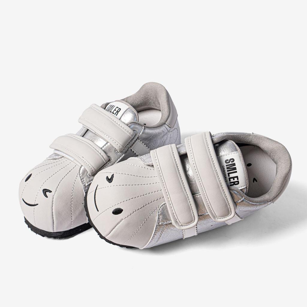 SMILEY Smiley Face Shell Head White Big Head Shoes Women's Thick Soles Increase Caterpillar Ugly Cute Commuting Casual Bread Shoes