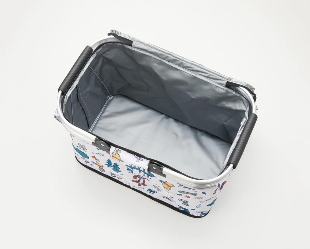 Skater Foldable Aluminum Handle Basket 30L Live in Nature Thermal/Cold BKA1-A