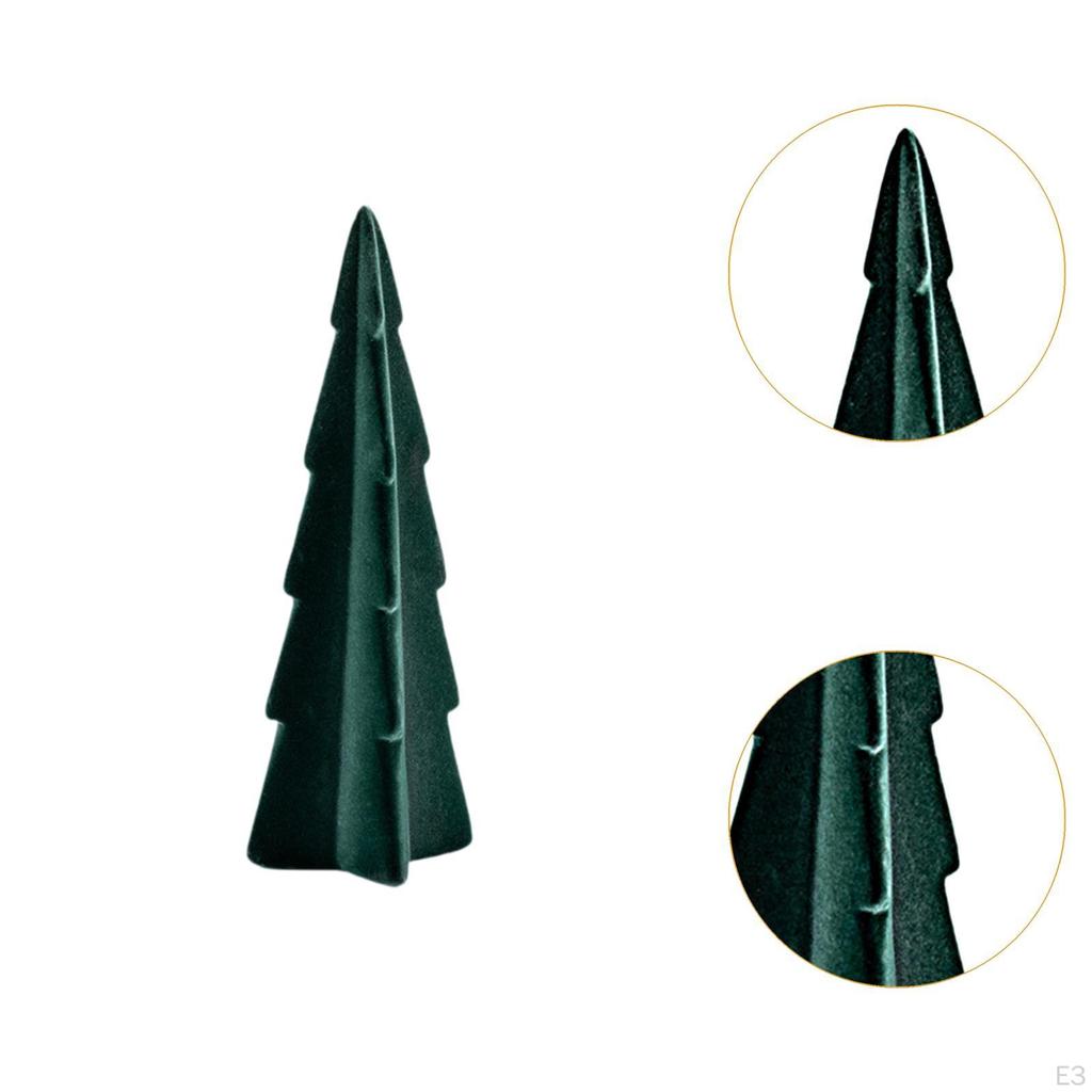Artificial Christmas Tree for Table Flocked Birthday Gift Fireplace Bedside