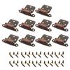 10Pcs Antique Self Closing Hinges Heavy Duty Door Cupboard Hinges Kitchen Cabinet Door Hinges Hardware Enduring