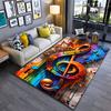 Colorful Musical Notes Design Suitable As a Non-slip Mat for the Living Room or Bedroom Sofa