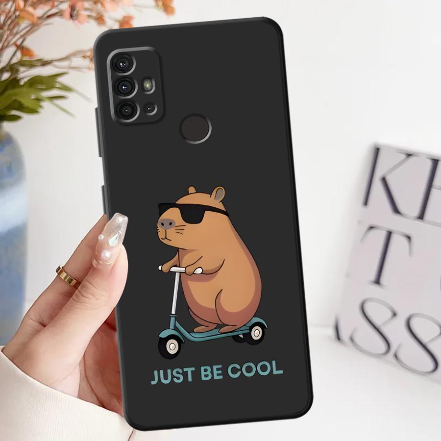 

Cute Capybara Phone Cover Case for Motorola Moto G50 G51 G73 G60s G22 Edge40 G52 G53 G30 G32 G71 Edge 20 Pro 30 Lite Motorola Moto G50