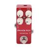 Distortion Effect Metal Shell Red True Bypass Foot Switch for Electric Guitar Bass