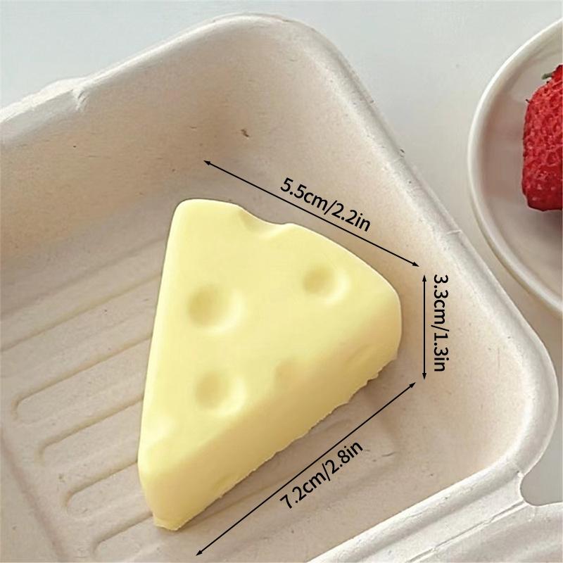 Slow Rising Squishy Stress Relief Soap Balls Dessert Bread Butter Squishies Slow Rebound Squeeze Toy Gift For Adhd Party Favors