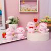 Cartoon Pig Statue Cute Miniatures Figurine Cake Decoration Couple Piggy Ornament  Home