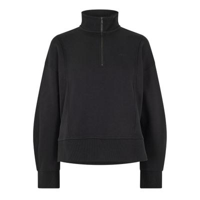 Womens/Ladies Fleece Quarter Zip Sweatshirt