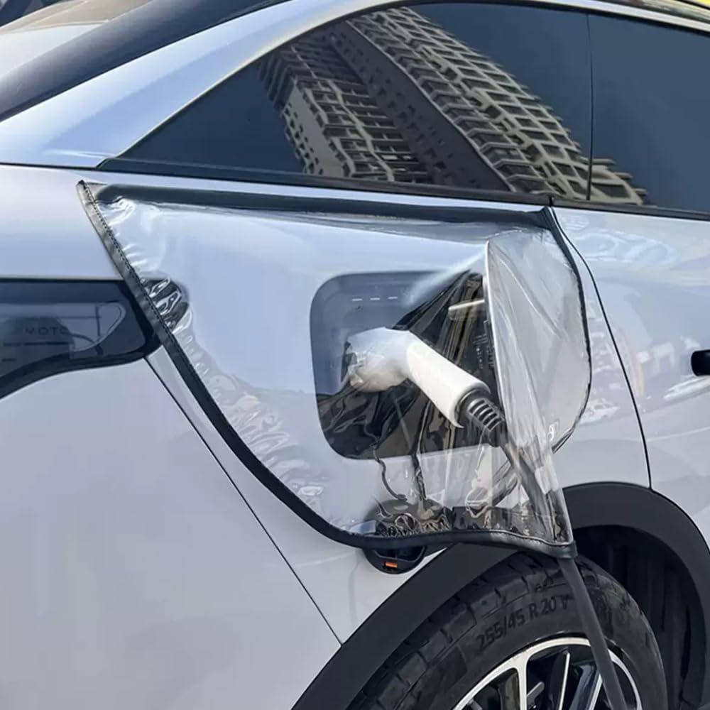 Kryt portu nabíječky elektrického vozidla Venkovní ochrana proti dešti Prachotěsné kryty pro autodoplňky SUV Tesla Model 3 Y