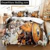 Baldur's Gate 3 Bedding Set Single Twin Full Queen King Size Bed Set Adult Kid Bedroom Duvet Cover Sets 3D Print Game Bed Sheet