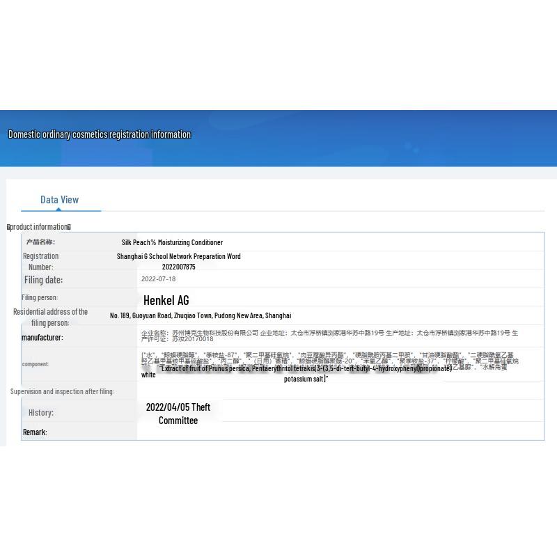 Syoss Peach Blossom Moisturizing Conditioner