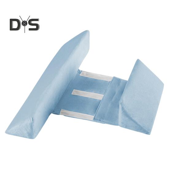 

Подушка-клиновидная подушка для сна на боку с надежными ремнями, регулируемая, антиопрокидывающая, наклонная под углом 45 градусов, мягкая, с эффектом памяти, против рвоты, детская подушка-клиновидная подушка