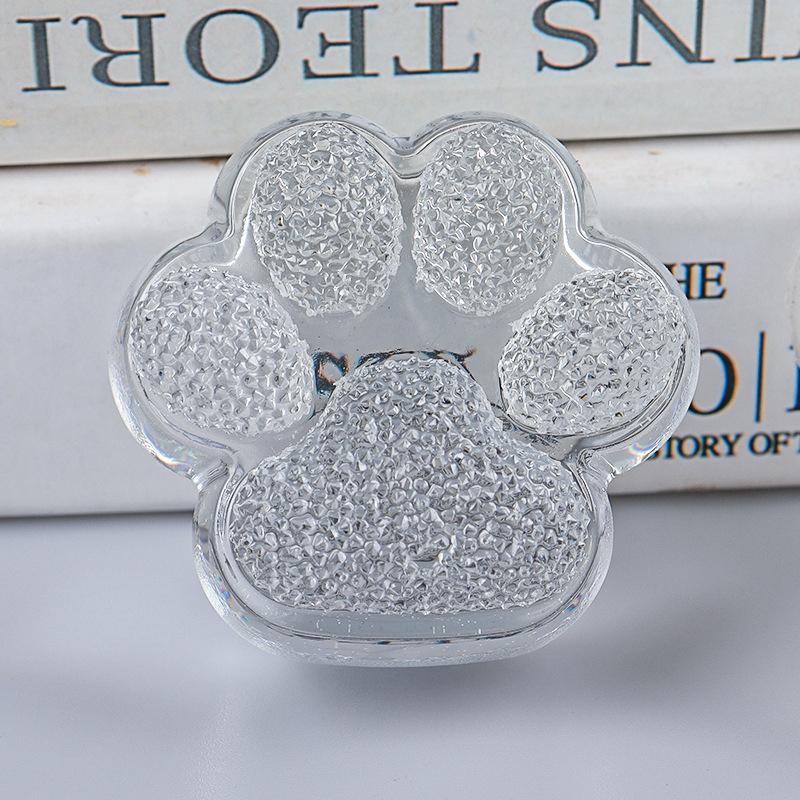1 Pcs Cat Paw Print Molds Silicone Cat Paw Mold Paw Print Silicone Baking Pan Single Chocolate Soap Candle Tray Mold Maker