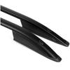 Roof Rails Suzuki Jimny 19982018 Black Aluminum Durable Solid