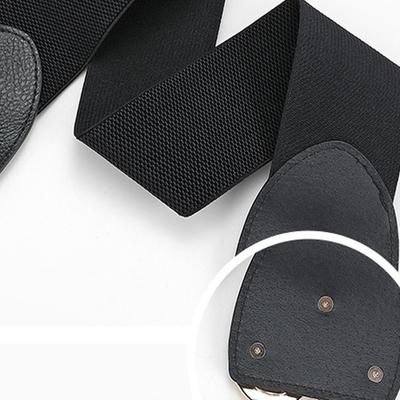 Wide Belts For Women Stretch Vintage Dress Decorative Belt Woman Elastic Belt Simple Waist Bohemian Elastic Ladies Coat