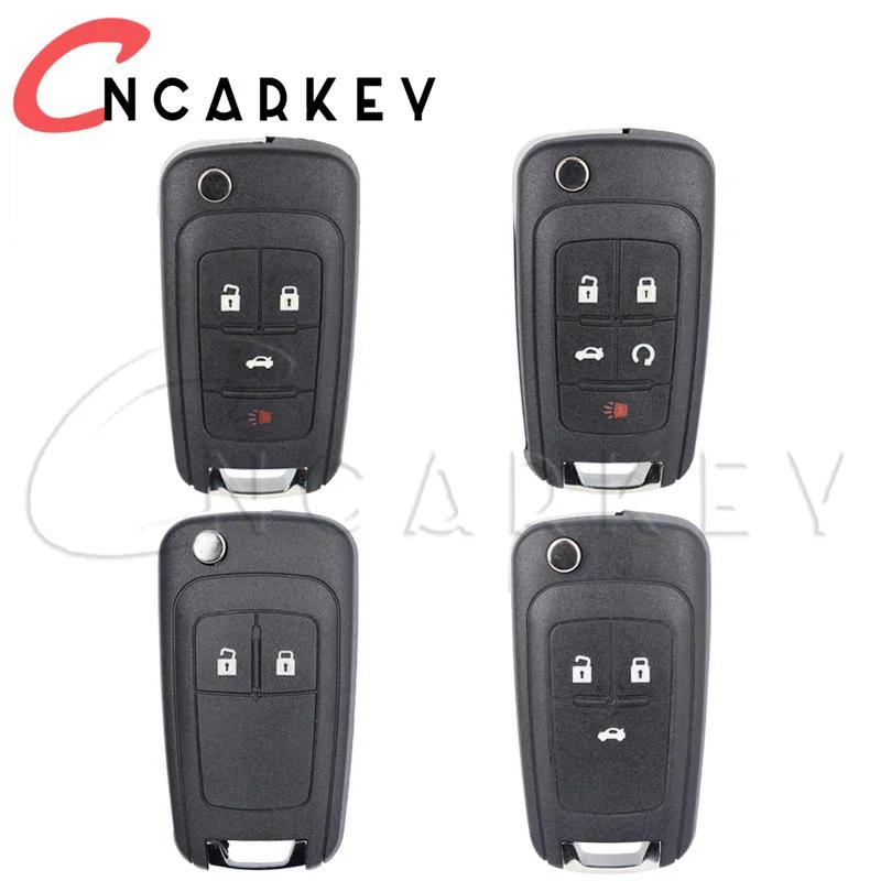For Buick For Chevrolet Cruze Epica Lova Camaro Impala Aveo Malibu Sail Orlando Trax Spark Remote Key Shell 2345Buttons Key Case