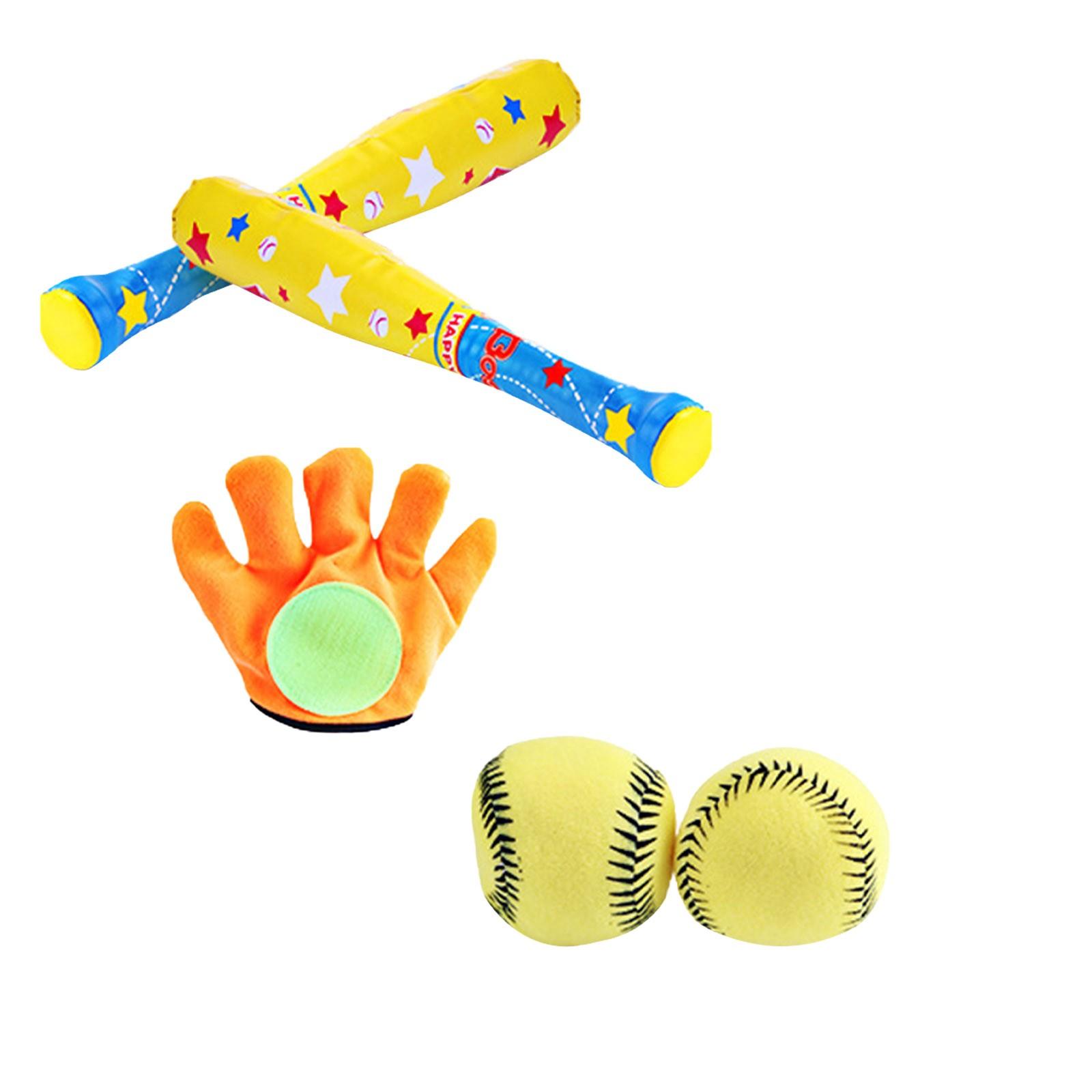 Children s Baseball Toy Set Soft Safety Sports Baseball Kindergarten Sports Activities Supplies One Size