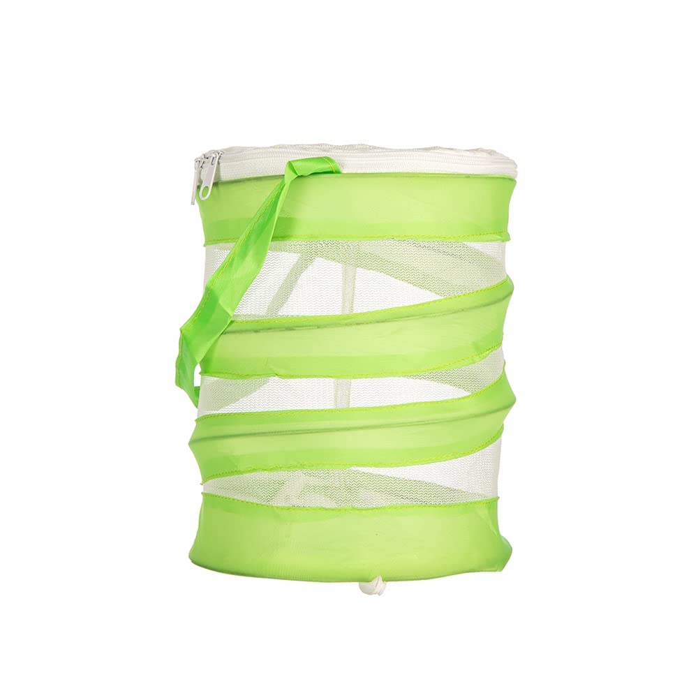 

Клетка для насекомых SATiNU, складной чехол для насекомых, чехол для разведения насекомых, корпус для хранения кнопок, дышащая сетка, застежка-молния, выдвижной чехол (зеленый) зелёный