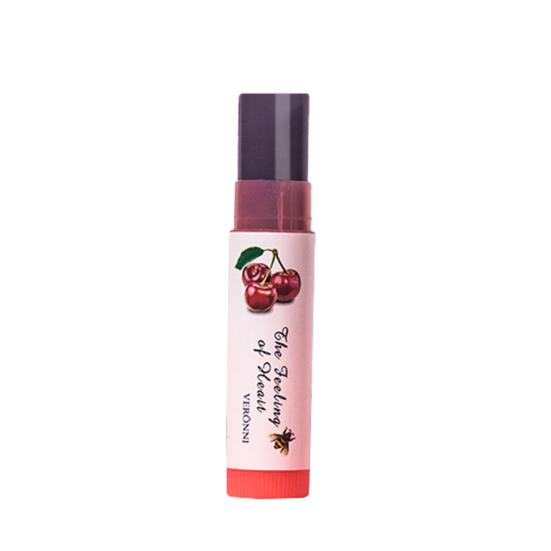 3,5 g Rossetto Idratante Idratante Temperatura Cambiamento Sapore di Frutta Cura delle Labbra Trucco Non Irritante Lucidalabbra Balsamo Donna Moda Donna