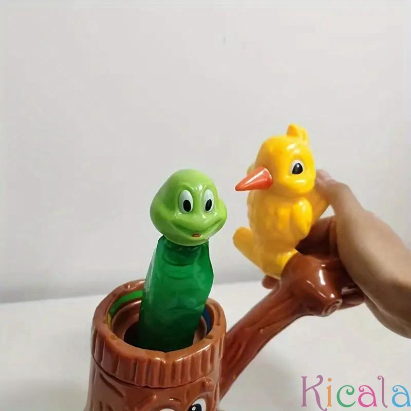 Doctor Woodpecker Catch-the-Worm Family Game Interactive Tabletop Board Game Plastic Novelty Gag Toy Fun Activity For Kids