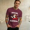 Fashion Official Basset Hound Sleepshirt Dog Lover Pajama Sleepwear T Shirt For Unisex Wounisex 100 Cotton Tshirts Short Sleeve Tops