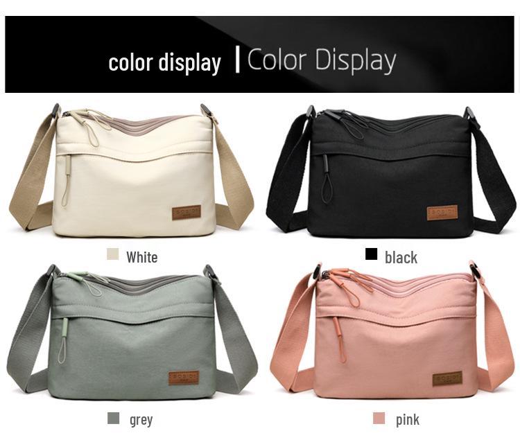 Women's 2025 Oxford Cloth Lightweight Crossbody Bag - Versatile Nylon Fashion Shoulder Bag