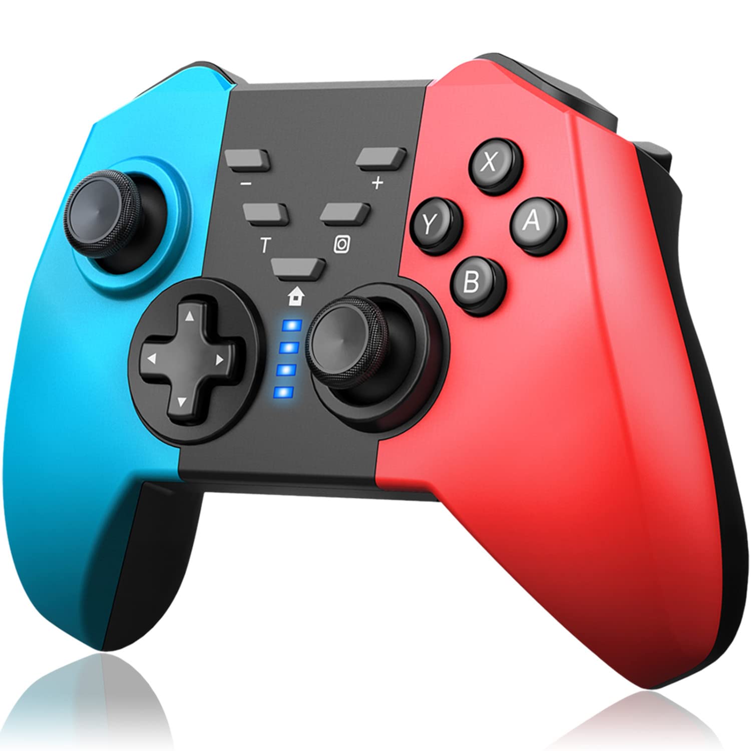 

8592 Wireless Gaming Controller for Switch Bluetooth-compatible Gamepad Supports Wake-up SWH Console with Dual-Vibration A