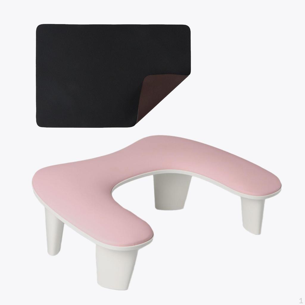 Bequemes Manikürekissen, ergonomische Unterstützung mit Matte