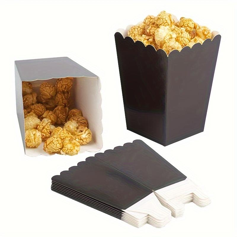 50 Stück Pure White Popcorn Boxen Container Geburtstagsgäste Leckerli-Taschen Hochzeit Brautverpackungsbox Hochzeitsgeschenkbox Hochzeitssachen Ausverkauf