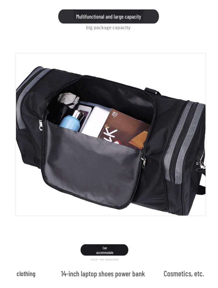 Modische faltbare Sporttasche mit großer Kapazität: Unisex Handheld Reise- & Aufbewahrungslösung