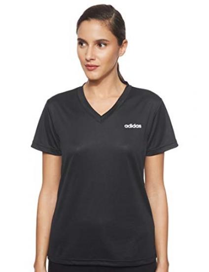 Adidas w d2m solid t t-shirt pour femme xs noir/blanc fl3625 comprar a buen  precio — entrega gratuita, reseñas reales con fotos — Joom