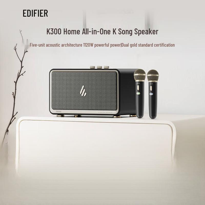 

Edifier K300 Desktop Bluetooth KTV Speaker (CN version)