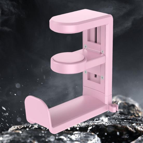 360 Derece Dönebilen Kulaklık Standı Düşmeye Karşı Tasarım Oyun Kontrolcüsü Kulaklık Standı Saklama Rafı Kalınlaştırılmış Silikon Pedli