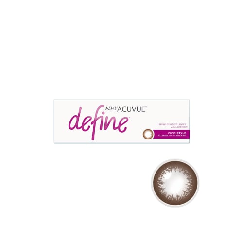 

1-Day Acuvue Define Moist Vivid Style PWR: -3,25