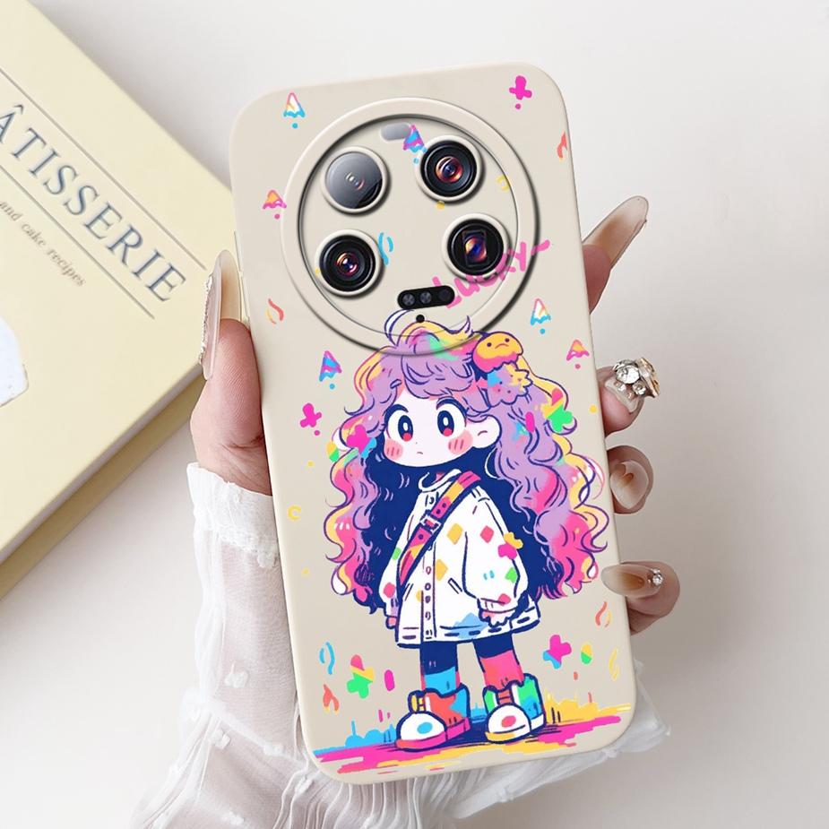 Per Custodia Xiaomi 13 Ultra Mi 14 Ultra Cover Cartone Animato Carina Custodia Telefono Antiurto Per Xiaomi 14 Ultra Mi 13Ultra 14Ultra Morbide Fundas